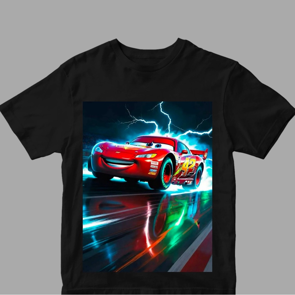 Lightning, McQueen kids shirt